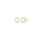 Dominique Cohen diamond hexagon stud earrings, in rose gold<span class='visuallyhidden'>; shop help at 760-978-9297.</span>