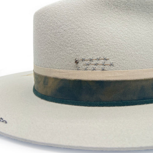 bezel-set champagne diamond, up close <span class='visuallyhidden'>Call, text 323-404-2959 for shopping assistance</span>