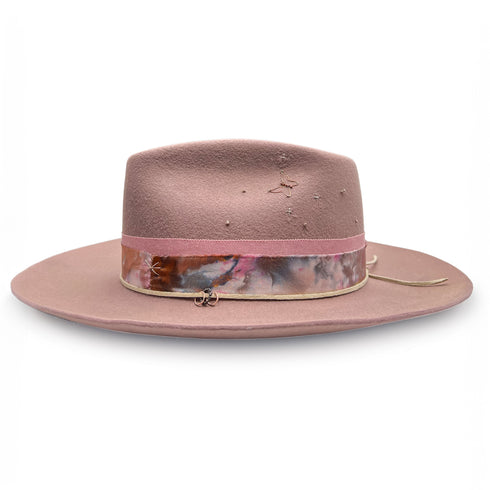 Left side beauty includes a rose gold butterfly + rose gold plated and blackened sterling rings <span class='visuallyhidden'>Call, text 323-404-2959 for shopping help.</span>