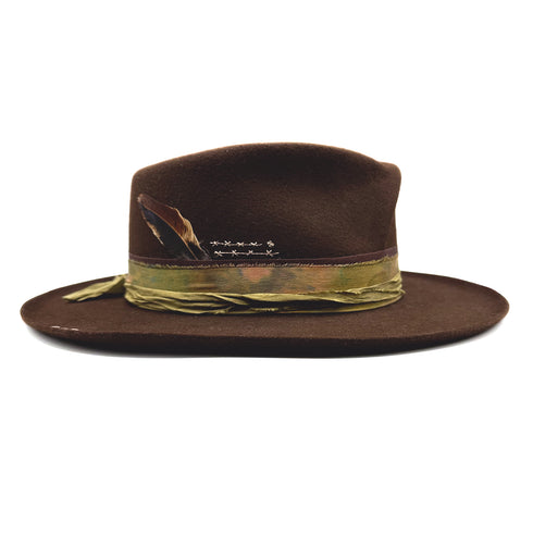 right profile, with a literal feather in her cap<span class='visuallyhidden'>; shop help at 760-978-9297.</span>