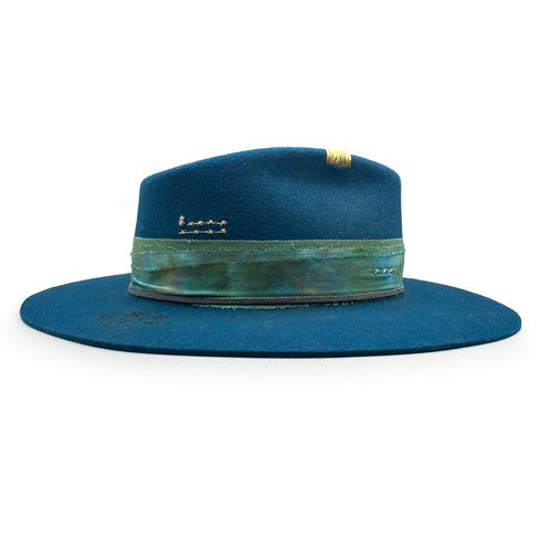 right side includes our signature hand-embroided gold thread crown tab <span class='visuallyhidden'>Call, text 323-404-2959 for shop help.</span>