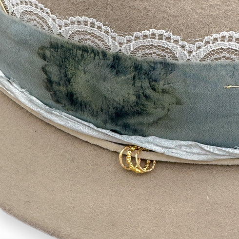 up close, textural rings, and pressed-flower silk ribbon <span class='visuallyhidden'>Call, text 323-404-2959 for shop help.</span>