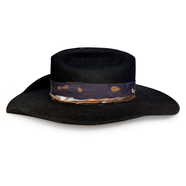 left profile of giddy up, with rose gold and black gold jewelry accents <span class='visuallyhidden'>Call, text 323-404-2959 for shop help.</span>