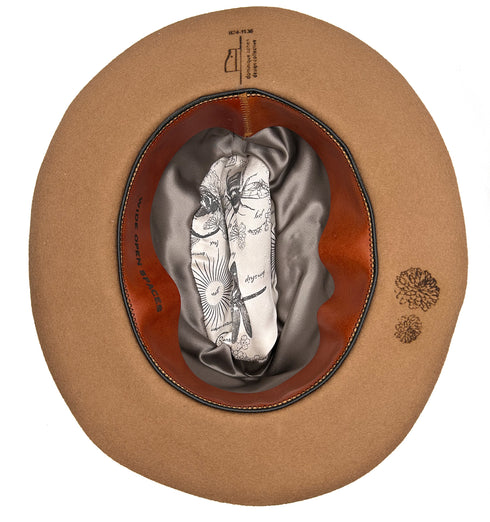 with floral burn accents + lined in silks and leather<span class='visuallyhidden'>; shop help at 760-978-9297.</span>