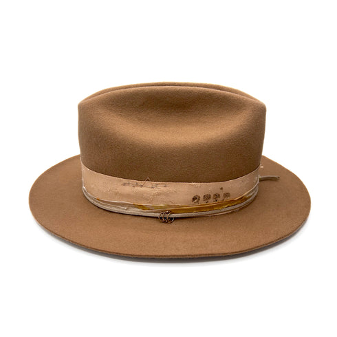 left profile, with artful wire, burn, textile, and (of course!) jewelry detailing<span class='visuallyhidden'>; shop help at 760-978-9297.</span>