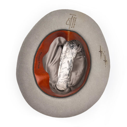 inside, layered silks and leather + burn accents<span class='visuallyhidden'>; shop help at 760-978-9297.</span>