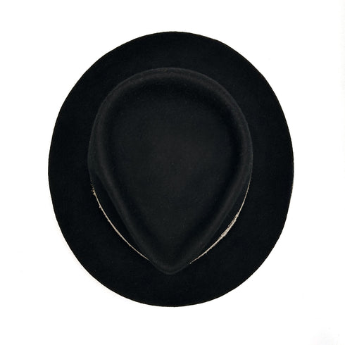 overhead, her classic fedora crown<span class='visuallyhidden'>; shop help at 760-978-9297.</span>