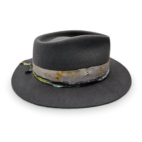 right profile includes hand-distressed ribbons + embroidered accents<span class='visuallyhidden'>; shop help at 760-978-9297.</span>