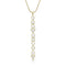 Dominique Cohen diamond mixed shapes bezels vertical bar pendant necklace in 18k yellow gold<span class='visuallyhidden'>; shopping help at 323-404-2959.</span>
