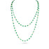 emerald cabochon, twist-link and feature link 18k gold layering necklace, 42in length<span class='visuallyhidden'>; shopping help at 323-404-2959.</span>