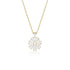 2.46ctw tapering diamond baguette pendant necklace<br>in 18K yellow gold; 15mm pendant diameter <span class='visuallyhidden'>Call, text 323-404-2959 for shopping assistance.</span>