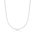 zoom view, petite diamond tennis necklace in 18k white gold <span class='visuallyhidden'>Call, text 323-404-2959 for shopping assistance.</span>