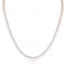 grande pear-cut riviera tennis necklace in 18k rose gold, a ±26ct showstopper <span class='visuallyhidden'>Text, phone 323-404-2959 for shopping assistance.</span>