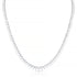 grande pear-cut riviera tennis necklace in 18k white gold, a ±26ct showstopper <span class='visuallyhidden'>Text, phone 323-404-2959 for shopping assistance.</span>
