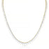 grande pear-cut riviera tennis necklace in 18k yellow gold, a ±26ct showstopper <span class='visuallyhidden'>Text, phone 323-404-2959 for shopping assistance.</span>