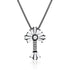 Dominique Cohen 2ct limited edition textural baguette sunburst diamond cross pendant necklace <span class='visuallyhidden'>Call, text 323-404-2959 for shop help.</span>