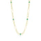 Dominique Cohen limited edition emerald and 18k gold clyde chain<span class='visuallyhidden'>; shopping help at 323-404-2959.</span>
