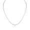 Dominique Cohen white gold riviera tennis necklace, nearly 7 carats of sparkle<span class='visuallyhidden'>; shop help at 760-978-9297.</span>