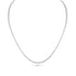 Dominique Cohen white gold riviera tennis necklace, nearly 7 carats of sparkle<span class='visuallyhidden'>; shop help at 760-978-9297.</span>