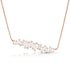 Dominique Cohen one of a kind vertical-cut champagne stagger bar pendant necklace in 18k rose gold<span class='visuallyhidden'>; shop help at 760-978-9297.</span>