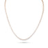 petite pear-cut riviera tennis necklace, in 18k rose gold <span class='visuallyhidden'>Call, text 323-404-2959 for shop help.</span>