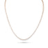 petite pear-cut riviera tennis necklace, in 18k rose gold <span class='visuallyhidden'>Call, text 323-404-2959 for shop help.</span>