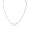 graduated pear diamond riviera tennis necklace, in 18k rose gold <span class='visuallyhidden'>Call, text 323-404-2959 for shop help.</span>