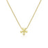 yellow diamond 18k gold briolette petite flower choker <span class='visuallyhidden'>Call, text 323-404-2959 for shop help.</span>