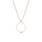 marquise diamond tapering halo pendant necklace in 18k rose gold<span class='visuallyhidden'>; shop help at 760-978-9297.</span>