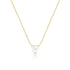 1.01 carat heart shape diamond set in 14k yellow gold, 18 inch chain length <span class='visuallyhidden'>Call, text 323-404-2959 for shop help.</span>