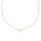 Dominique Cohen half carat east-west pear-cut diamond choker, in 18k yellow gold<span class='visuallyhidden'>; shop help at 760-978-9297.</span>