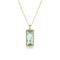 Dominique Cohen tranquility cut aquamarine pendant necklace with yellow diamonds<span class='visuallyhidden'>; shop help at 760-978-9297.</span>