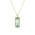 Dominique Cohen tranquility cut aquamarine pendant necklace with yellow diamonds<span class='visuallyhidden'>; shop help at 760-978-9297.</span>