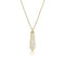 Dominique Cohen 18k gold diamond and canary yellow diamond talisman O.A.K. pendant necklace<span class='visuallyhidden'>; shop help at 760-978-9297.</span>