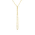 faceted yellow pyrite necklace clasped lariat style (perfect for hosting enhancers!)<span class='visuallyhidden'>; shop help at 760-978-9297.</span>