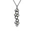 Dominique Cohen blackened sterling and diamond grande honeycomb pendant necklace<span class='visuallyhidden'>; shop help at 760-978-9297.</span>