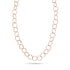 Dominique Cohen 18k rose gold grande hex vintage-inspired soldered 22in necklace<span class='visuallyhidden'>; shop help at 760-978-9297.</span>