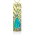 Dominique Cohen one-of-a-kind Australian opal, emerald, blue diamond, pink sapphire vertical bar pendant necklace in 18k gold<span class='visuallyhidden'>; shop help at 760-978-9297.</span>