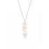 Dominique Cohen petite honeycomb north-south pendant necklace with diamond pave, in rose gold<span class='visuallyhidden'>; shop help at 760-978-9297.</span>