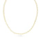 Dominique Cohen elongated hexagon petite tennis necklace in 18k yellow gold<span class='visuallyhidden'>; shop help at 760-978-9297.</span>