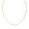 Dominique Cohen elongated hexagon petite tennis necklace in 18k yellow gold<span class='visuallyhidden'>; shop help at 760-978-9297.</span>