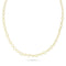 Dominique Cohen elongated hexagon petite tennis necklace in 14k yellow gold<span class='visuallyhidden'>; shop help at 760-978-9297.</span>