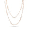 Dominique Cohen mixed specialty cuts diamond station necklace in 18k rose gold<span class='visuallyhidden'>; shop help at 760-978-9297.</span>