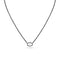 Dominique Cohen east-west elongated hex diamond choker, in 18k black gold<span class='visuallyhidden'>; shop help at 760-978-9297.</span>