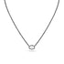 Dominique Cohen east-west elongated hex diamond choker, in 18k black gold<span class='visuallyhidden'>; shop help at 760-978-9297.</span>