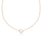 Dominique Cohen east-west elongated hex diamond choker, in 18k rose gold<span class='visuallyhidden'>; shop help at 760-978-9297.</span>