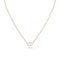 Dominique Cohen east-west elongated hex diamond choker, in 18k rose gold<span class='visuallyhidden'>; shop help at 760-978-9297.</span>