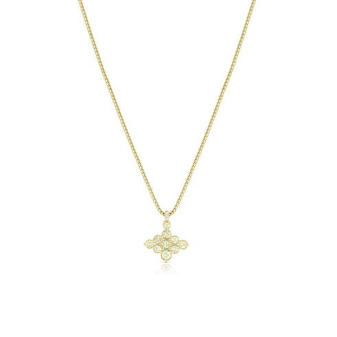 in natural light-green fancy diamonds nestled in 18k gold<span class='visuallyhidden'>; shop help at 760-978-9297.</span>