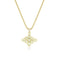 Dominique Cohen fancy green diamond 18k gold gratitude pendant necklace<span class='visuallyhidden'>; shop help at 760-978-9297.</span>
