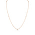 Dominique Cohen pink diamond cabochons and rose gold sloan-style delicate gemstone chain<span class='visuallyhidden'>; shop help at 760-978-9297.</span>